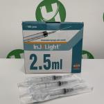 SIRINGHE STERILI DA 2,5ML CON AGO - Rays